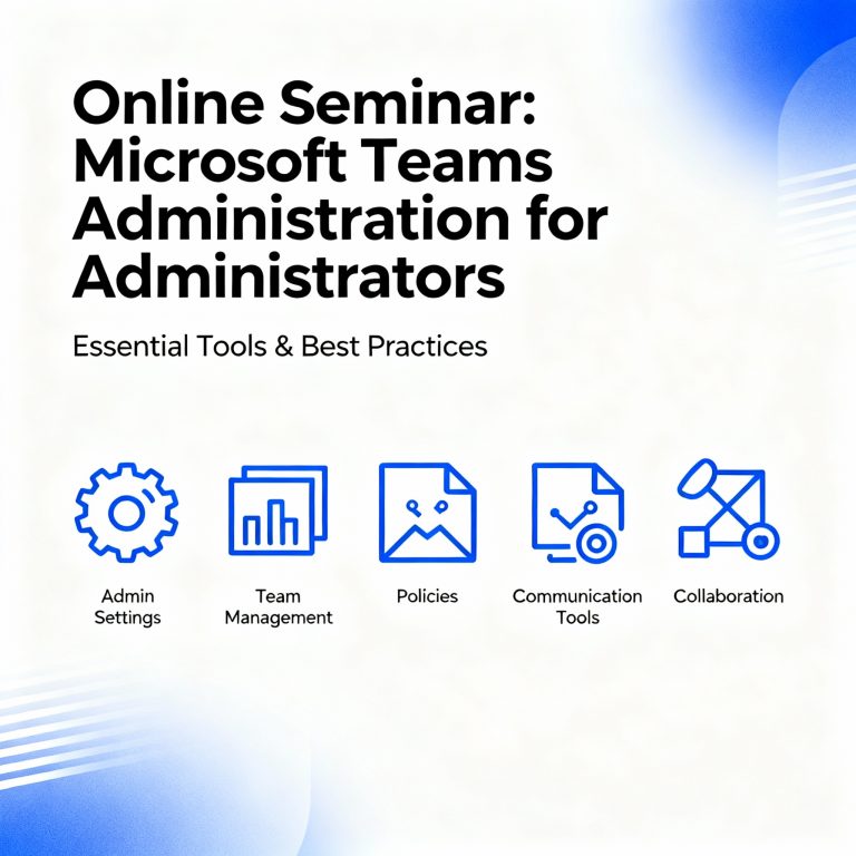 Online-Seminar: Microsoft Teams – Einführung für Administratoren