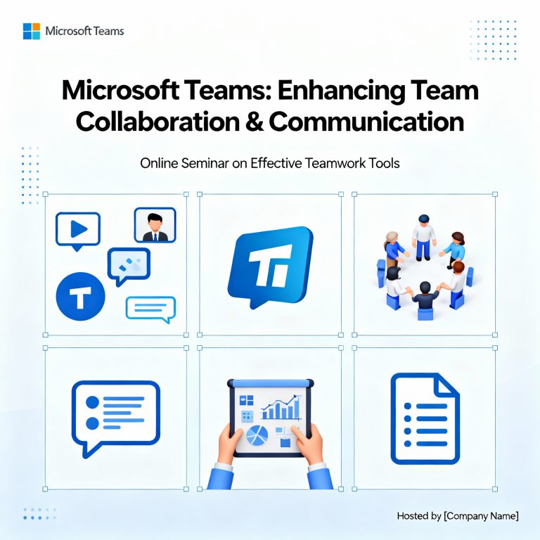 Online-Seminar: Microsoft Teams – die Arbeit im Team – Seminar für Unternehmen