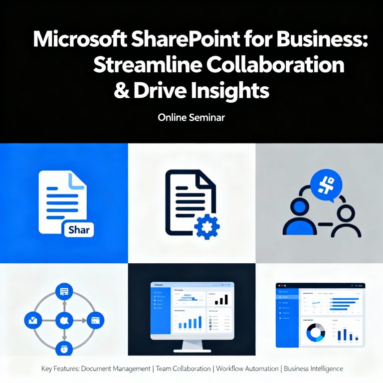Online-Seminar: Microsoft SharePoint für Unternehmen
