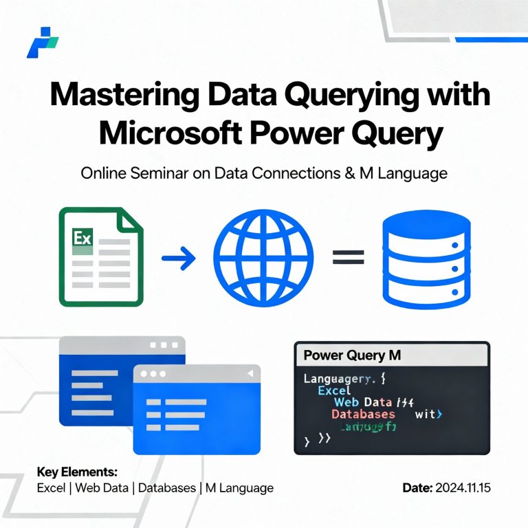 Online-Seminar: Mit Microsoft Power Query Daten abfragen